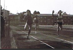 1974  Bologna: Vittoria nei 100m nel mio ultimo Decathlon